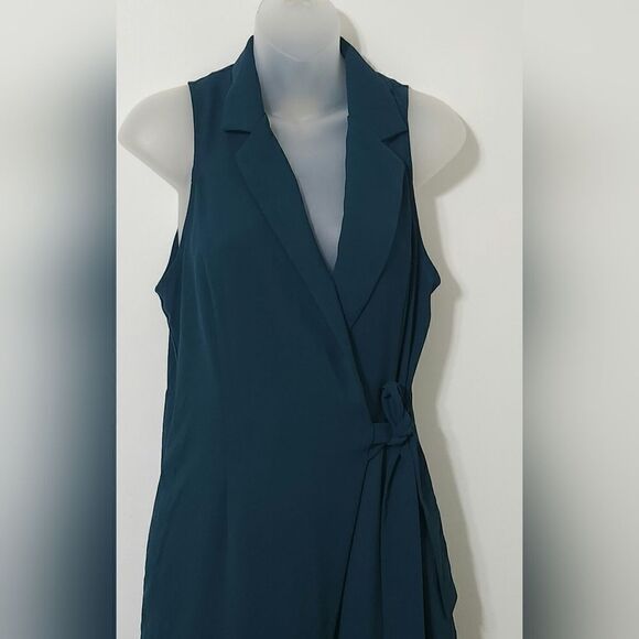 Anthropologie Maeve Seymour Tie Waist Jumpsuit Size 8P - Picture 5 of 7